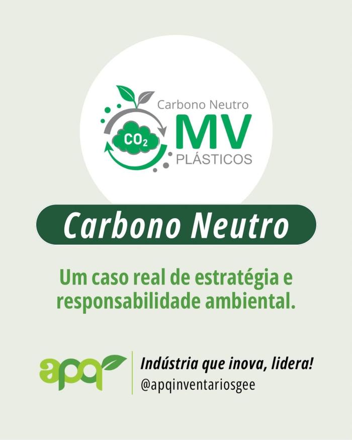 A MV Plásticos se torna uma empresa Carbono Neutro!